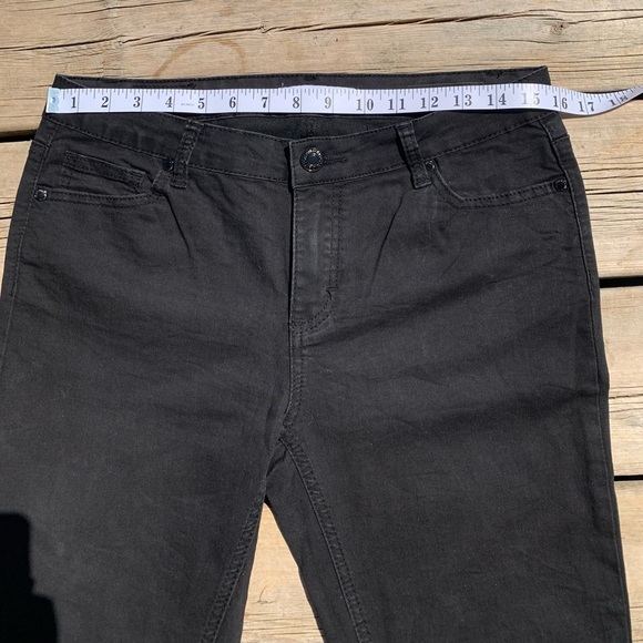 💜 Buffalo David Bitton Flora Mid-Rise Skinny Jeans – Black, Size 30 - Picture 10 of 10